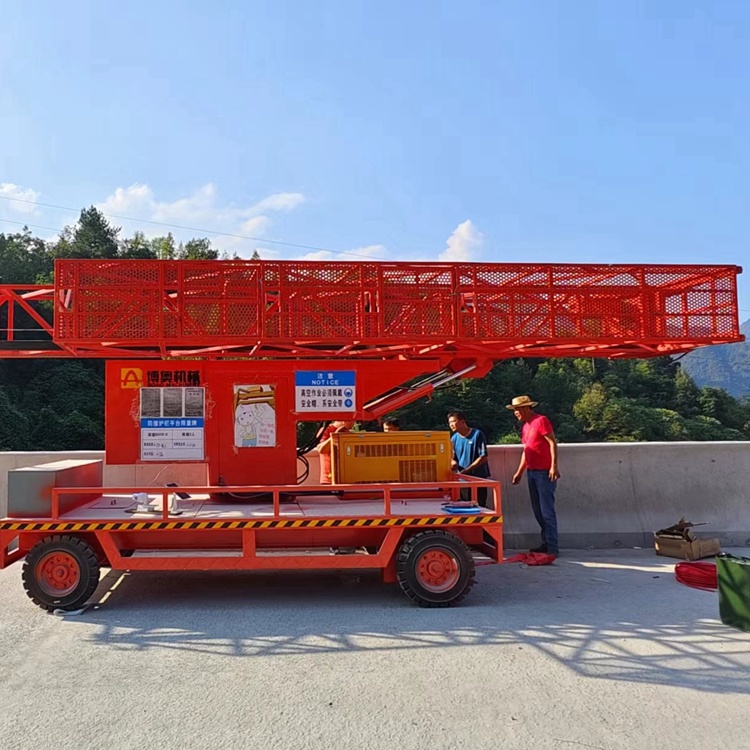 液壓(ya)橋梁(liang)落水(shui)管安(an)裝施(shi)工設(she)備功(gong)能齊(qi)全