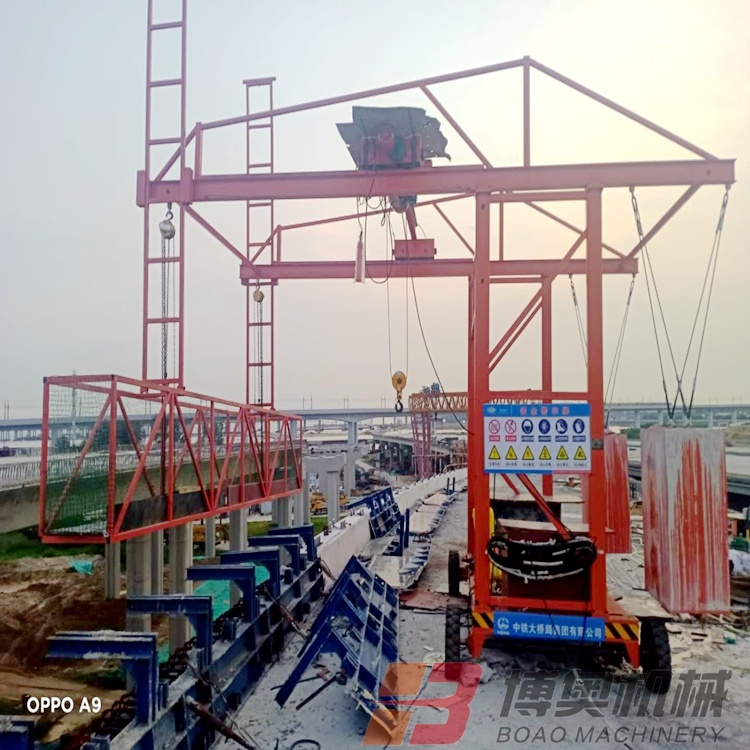 高速(su)防撞牆(qiang)模闆施(shi)工設備(bei)