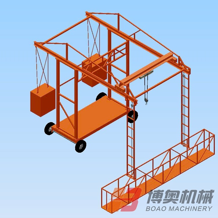 高速橋(qiao)梁護欄模(mo)闆台車使(shi)用方法