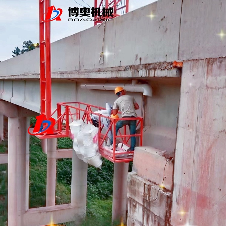 Q5M電動型橋(qiao)梁排水管(guan)安裝施工(gong)車