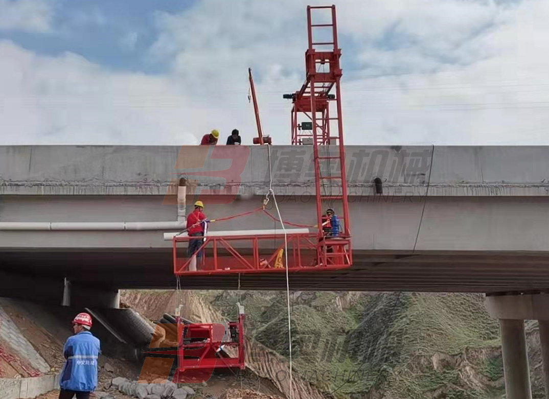 易白农业机械有限责任公司橋梁側(ce)面施工(gong)平台以(yi)最簡單(dan)的方式(shi)快速解(jie)決施工(gong)難題！！